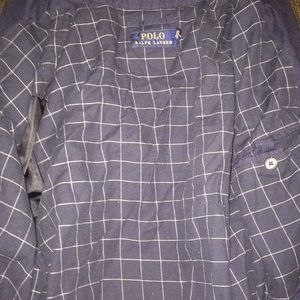 Authentic Navy blue polo jacket/sweatshirt